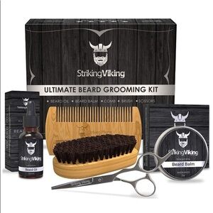 NWT Beard Grooming Kit for Men –Premium Beard Care